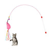 Interactive Cat Wand Teaser with Mouse & Bell | 75cm