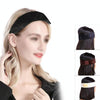 3 PCS Handmade Velvet Wig Hair Band Wig Fixed Headband(Black)