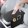 Car Armrest Box Leather Storage Heightening Pad(Beige)