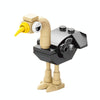 LELE BROTHER 9100-8 Ostrich Bird Paradise Small Particle Children Early Learning Puzzle Building Blocks Toy