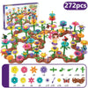 272pcs/set Children Intellectual Development DIY Assembly Flower Arrangement Toys