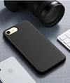 For iPhone6 & 6s Starry Series Shockproof Straw Material + TPU Protective Case(Black)