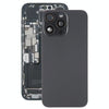iPhone 15 Pro Max Back Cover Black - Camera Lens & MagSafe