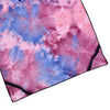 Tie Dye Microfiber Beach Recliner Cover Absorbent Quick Dry Recliner Mat(Purple)