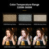 E600 3-color Temperature 40W 3200K-5600K LED Flat Panel Lights Live Broadcast Fill Light,EU Plug