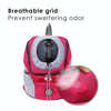 Dog Carrier Backpack, Green, Large, Holds 25kg - Front Pet Travel Bag