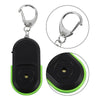 5 Pack Key Finder Locator, Whistle Activated Alarm, LED Light (Green)