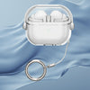 For Apple Beats Studio Buds / Buds+ Headphones Shape Clear Acrylic Headset Protective Case(White)