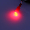 2 PCS T5 0.5W 20LM Red Light 1 LED COB LED Instrument Light Bulb Dashboard Light for Vehicles, DC 12V(Red)