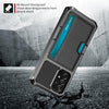 For Samsung Galaxy A73 5G ZM02 Card Slot Holder Phone Case(Black)