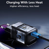 JOYROOM TCF07 30W USB-C / Type-C Fast Charger, Plug:EU Plug(Black)