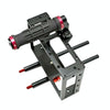 DEBO DET-08 Camera Cage Handle Kit for SLR Camera 5D2 / 5D3 (Black+Red)