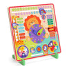 7 In 1 Kids Calendar & Teaching Clock Educational Toys(Lion)