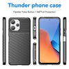 For Xiaomi Redmi 12 5G Thunderbolt Shockproof TPU Protective Soft Phone Case(Black)