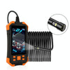 T20 4.3 inch IPS Color Screen 7.9mm Dual Cameras Waterproof Hard Cable Digital Endoscope, Length:3.5m(Black Orange)