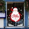 Santa Claus Hanging Stickers Shop Window Glass Door Living Room Wall Stickers(6306)