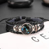 Twelve Constellations Multilayer Beaded Cowhide Bracelet, Style: Pisces Ordinary