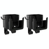 2pcs Car Multifunctional Cup Holder Storage Hook Mobile Phone Holder(Black)