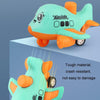 Children Toy Press Cartoon Inertia Car Baby Educational Toy Car Gift, Color: Ship Purple