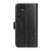 For Samsung Galaxy A26 R64 Texture Horizontal Flip Leather Phone Case(Black)