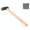Handmade DIY Square Hammer Gold And Silver Jewelry Texture Hammer, Model: No.3
