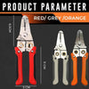 Multi-functional Wire Splitting Pliers Electrician Manual Tool (Orange)