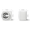 K1 Mini Desktop Computer Wired Speakers USB Subwoofer Speaker, Color: Light Edition Purple