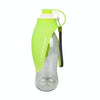 Portable Dog Water Bottle 580ml - Green - Leakproof Travel Cup