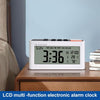 AQ112 LCD Electronic Alarm Clock with Temperature & Humidity Display