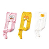 Cartoon Cute Baby Girls Soft Cotton Tight Pantyhose, Size:M(White)
