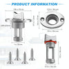 Stainless Steel Water Plug For Kayak Stern Drain, Set: 1pc