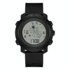 SANDA 2128 Astronaut Waterproof Luminous Electronic Watch(Black)