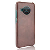 For Nokia X10 / X20 Shockproof Litchi Texture PC + PU Case(Brown)