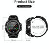 LOKMAT ATTACK Pro 1.39 inch BT5.1 Smart Sport Watch, Support Bluetooth Call / Sleep / Heart Rate / Blood Pressure Health Monitor(Black Green)
