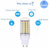 GU10 5.5W 69 LEDs SMD 5730 LED Corn Light Bulb, AC 200-240V (Warm White)