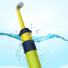Children Cartoon Rotating Soft Hair Electric Toothbrush, Style:3-6 Years Old(Yellow)