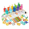 Children Mathematical Enlightenment Teaching Kids Number Cognition Color Classification Matching Toys
