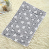 Thickened Pet Bed, 69x52cm, Grey/White Stars, Cat/Dog