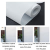 Electrostatic Frosted Anti-Peep Glass Thermal Insulation Window Film, Length: 50cm Wide/Meter(Glue-free White Matte)