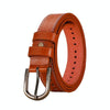 Dandali Ladies Microfiber Bottom Casual Buckle Belt Versatile Jeans Waistband, Length: 105cm(Brown)
