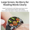 H18 Ultra-Thin Round Ball Screen 1.95 Inch Plug-In Phone Smart Watch 32G(Black)
