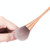 Single Small Waist Makeup Brush Nail Powder Dust Blush Loose Powder Brush, Specification: Red Rod Red Hiar