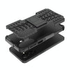 For Samsung Galaxy A26 5G Tire Texture TPU + PC Phone Case with Holder(Black)
