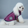XXL Purple Dog Winter Coat - Water-Repellent, Fleece Lined