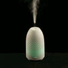 5W Honeycomb Texture Mini Humidifier with Colorful Light, Capacity: 50ml, DC 5V(White)