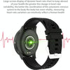Ochstin 5H30 1.28 Inch HD Round Screen Silicone Strap Smart Sports Watch(Black)