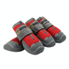 Red Breathable Dog Shoes Size 2 (4.5cm) - 4 Pack