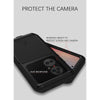 For Huawei P50 Pro LOVE MEI Metal Shockproof Waterproof Dustproof Protective Phone Case without Glass(Black)