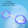 HAIZID Adult Competition Training Transparent Myopia Swimming Goggles, Color: 580 Gray 450 Degrees