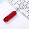 5-Pack 120dB Personal Safety Alarm Keychain - Random Colour